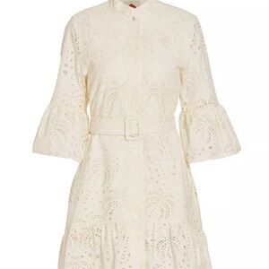 Farm Rio white lace dress size XS